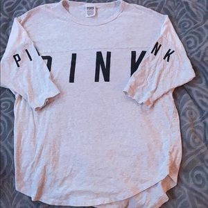 White/Grey PINK t-shirt